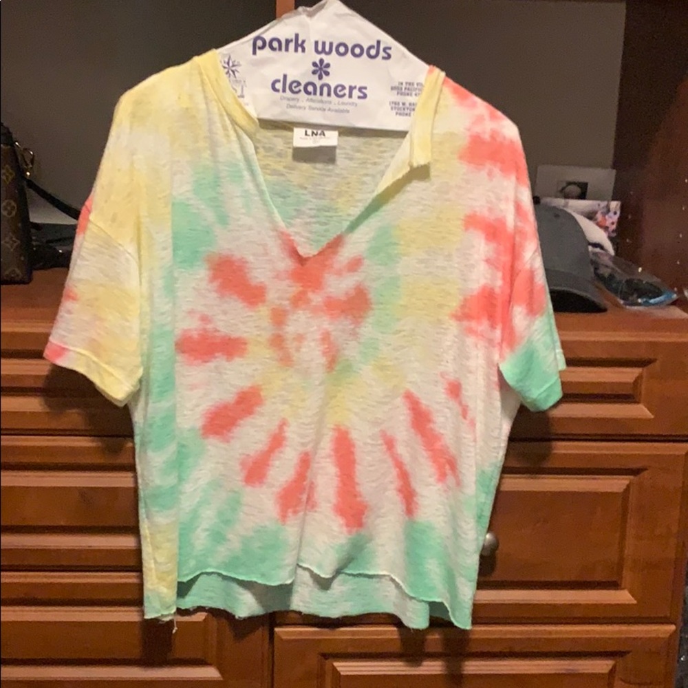 Lna tie dye shirt